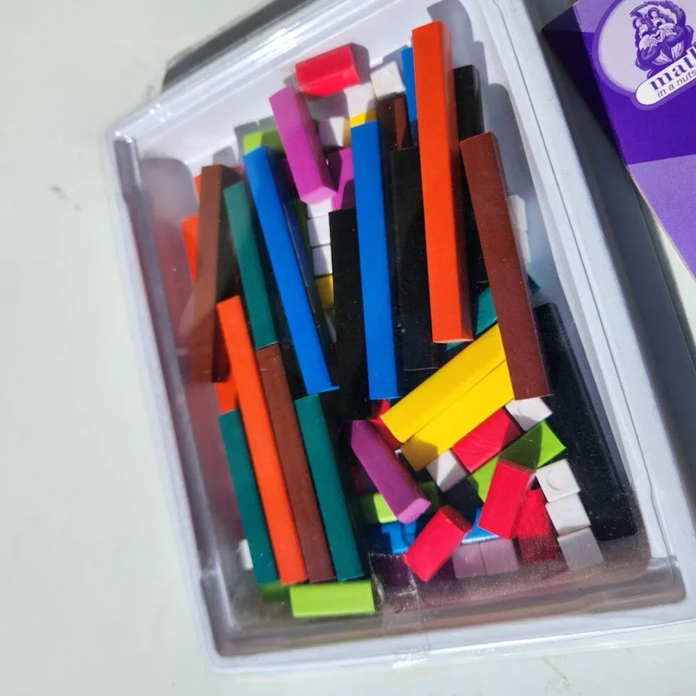 NEW Cuisenaire Rods Connecting Learning Resources Math Manipulatives Delta Educa